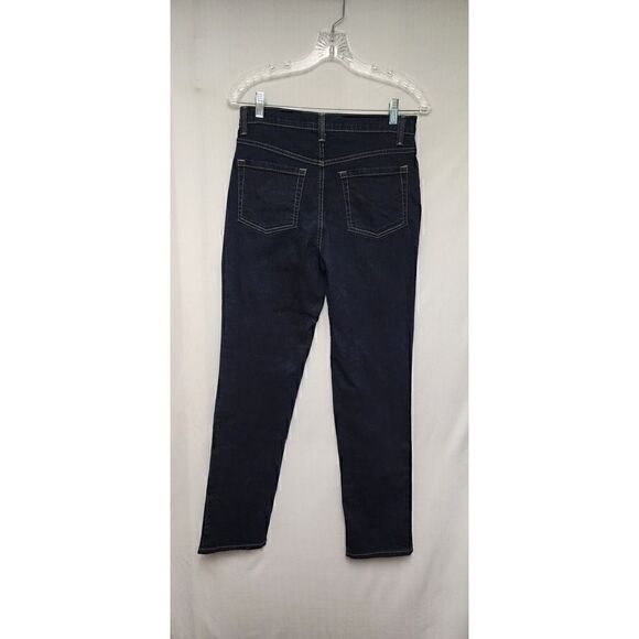 Gloria Vanderbilt Amanda Straight-Leg Dark Blue Jeans Size 6 - Picture 3 of 6